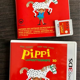 Nintendo 3DS spil Pippi Langstrømpe 3D Spil med Pippi til Nintendo