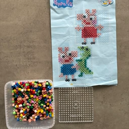 HAMA Maxi perler (gurli gris)