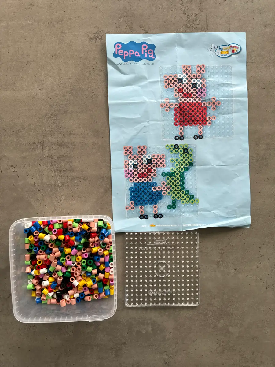 HAMA Maxi perler (gurli gris)