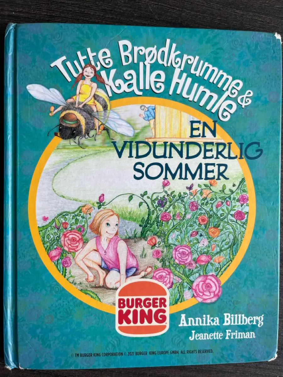 Tutte Brødkrumme Kalle Humle billedbog Læs højt bog fra BK