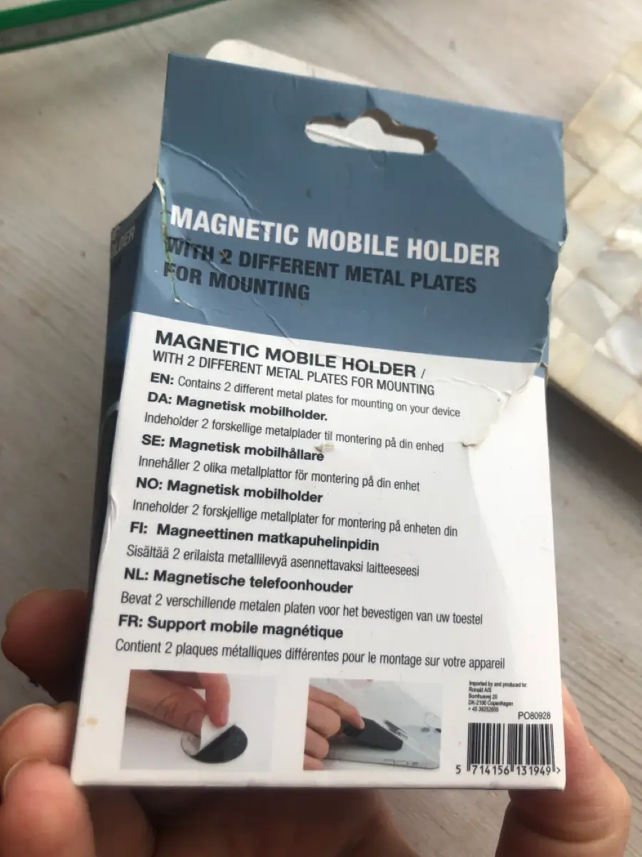 HELT NY Magnetisk mobilholder til bil