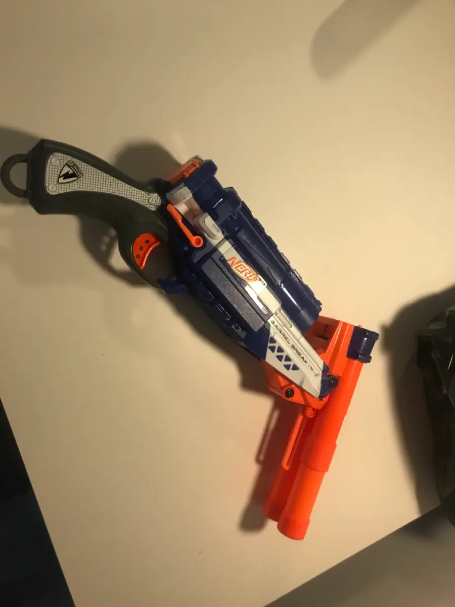 Nerf Gun double barrel shotgun