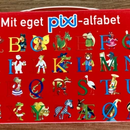 Mit eget pixi-alfabet PIXI-bøger