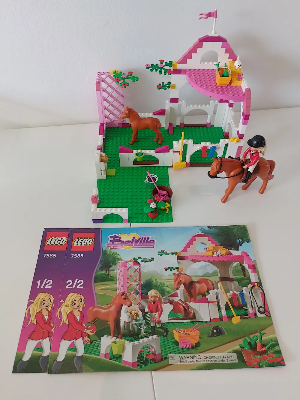 LEGO Belville hestestald 7585