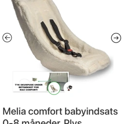 Melia Betræk til babyindsats