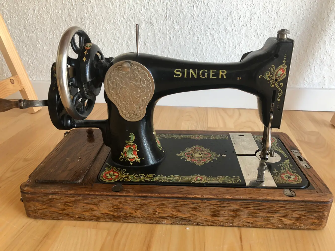 Singer Fin gammel symaskine