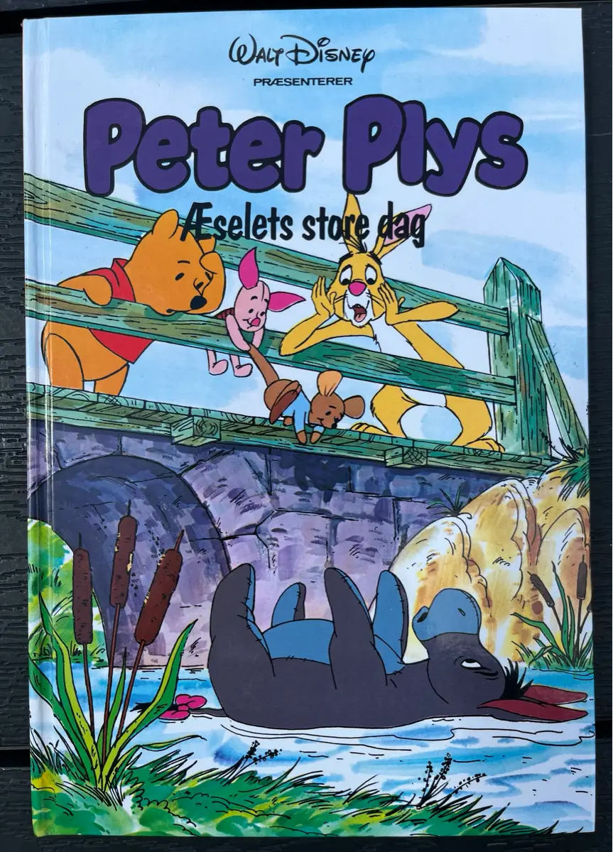 Peter Plys billedbog Æsels store dag Sæd tegneserie Disney