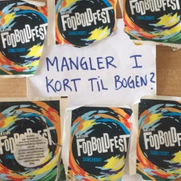 Den store fodboldfest Søger du Samlekort