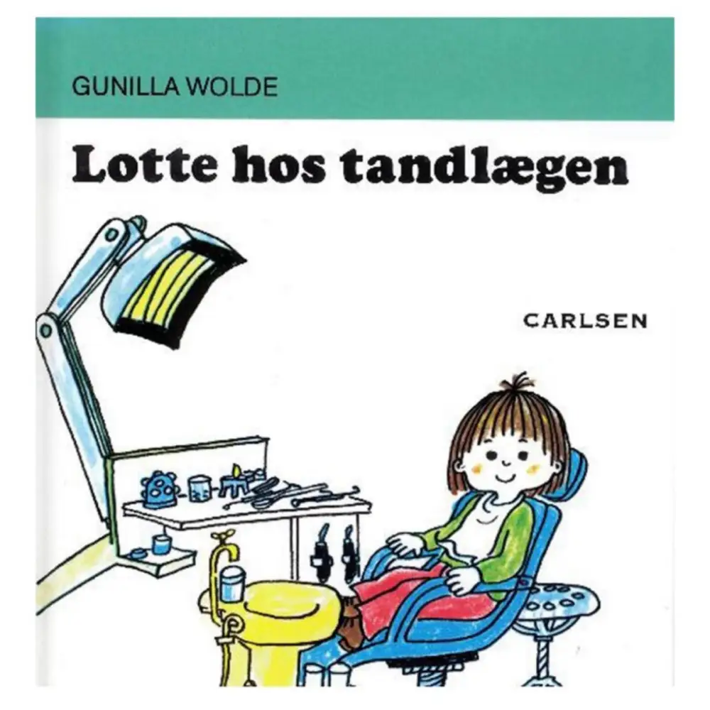 Lotte hos tandlægen Bog