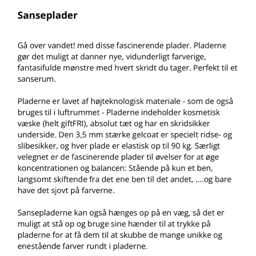 Spektrumshop Sanseplader/Fascinationsmåtter