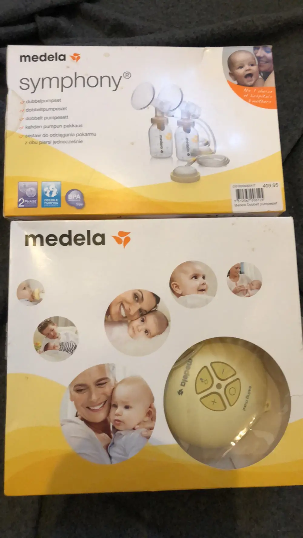 Medela Brystpumpe med kit Swing Max