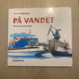 På vandet Papbog - pegebog