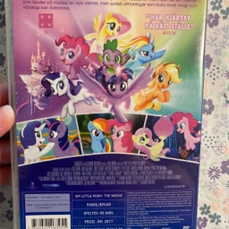 My Little Pony movie Dvd