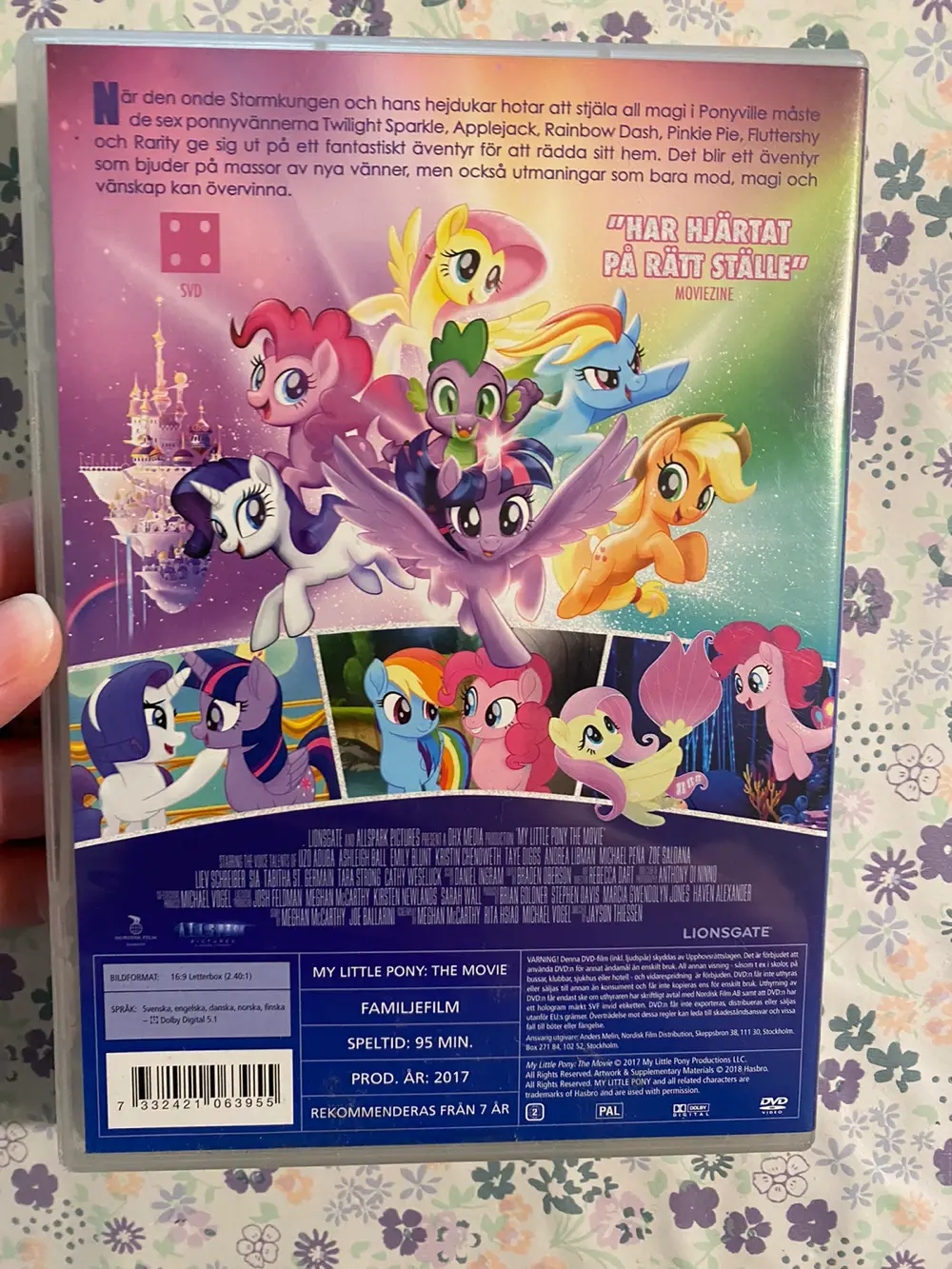 My Little Pony movie Dvd