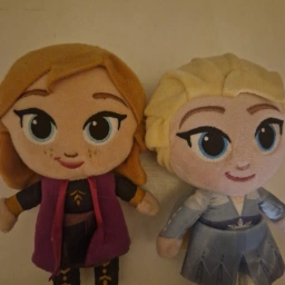 Disney Anna og elsa bamse dukker