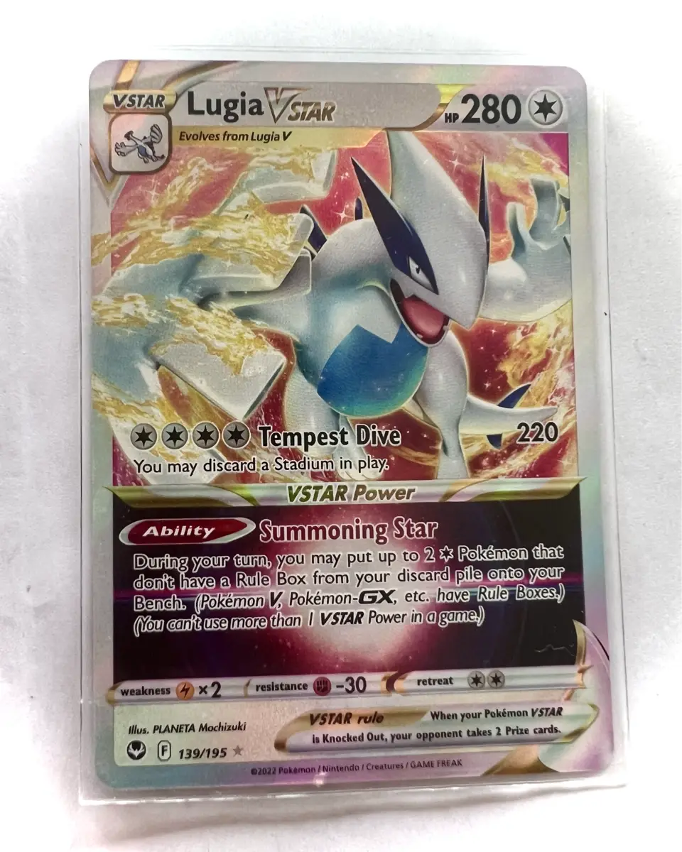 Pokémon Lugia vstar 139/195