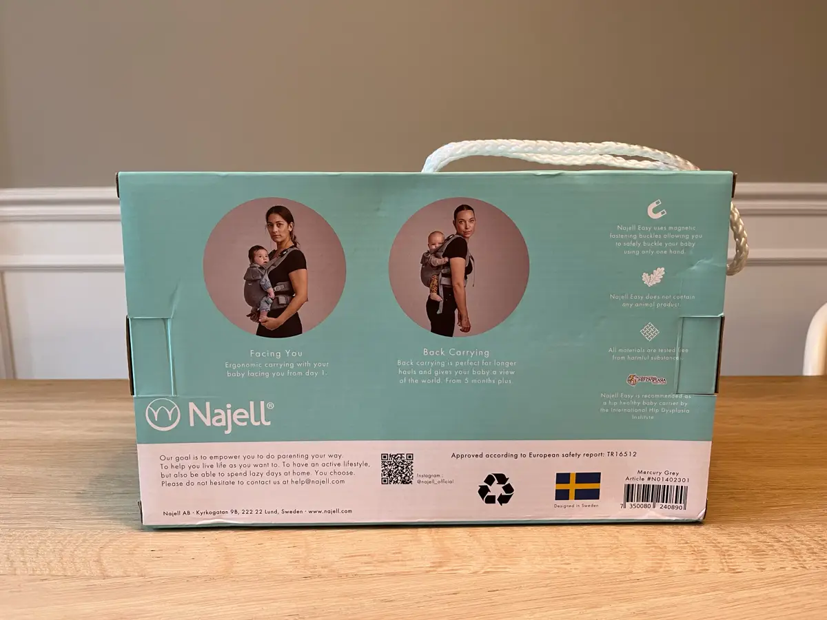 Najell Easy Soft Bæresele