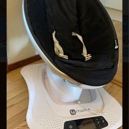 4moms MamaRoo 40 Black kråstol med mange funktioner