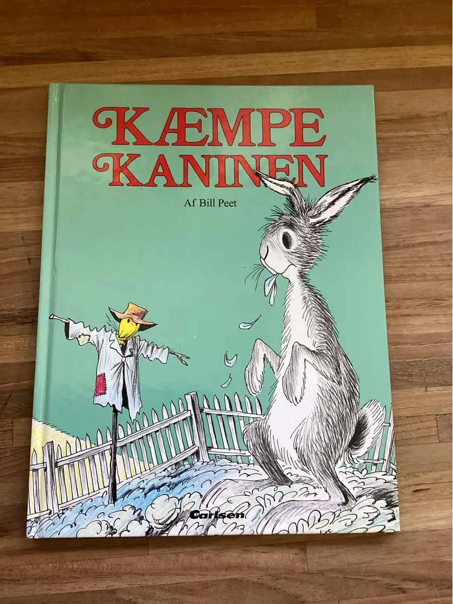 Kæmpe Kaninen Bill Peet bog