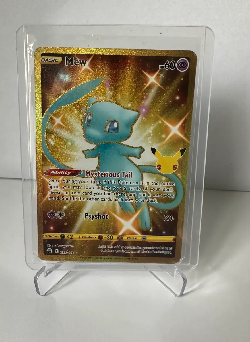 Pokémon Guld Mew og Charizard