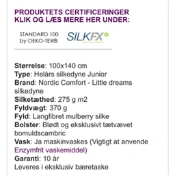 Nordic comfort Allergi dyne