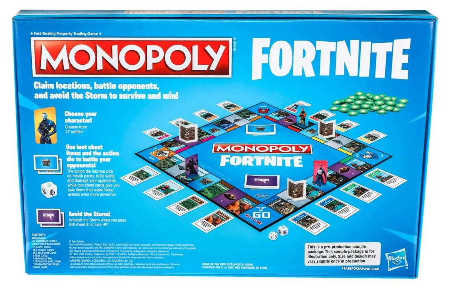 Monopoly Fortnite Monopoly spil