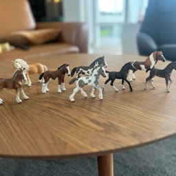 Schleich Føl og pony ponyer