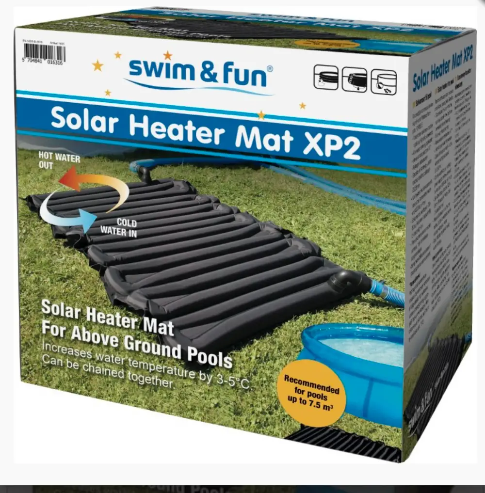 SolarHeater XP2 Solvarmer til pool