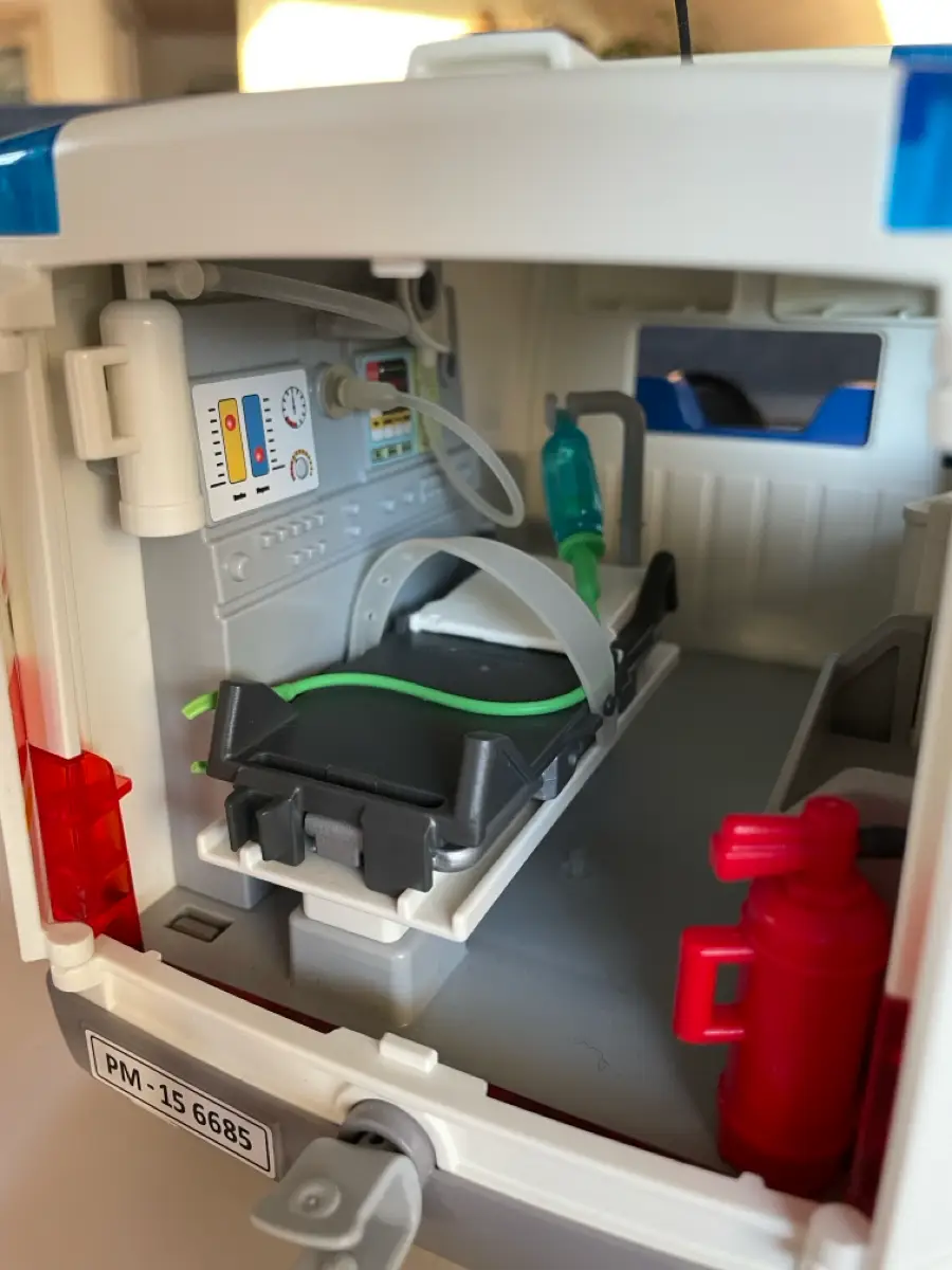 Playmobil Brandstation ambulance mm