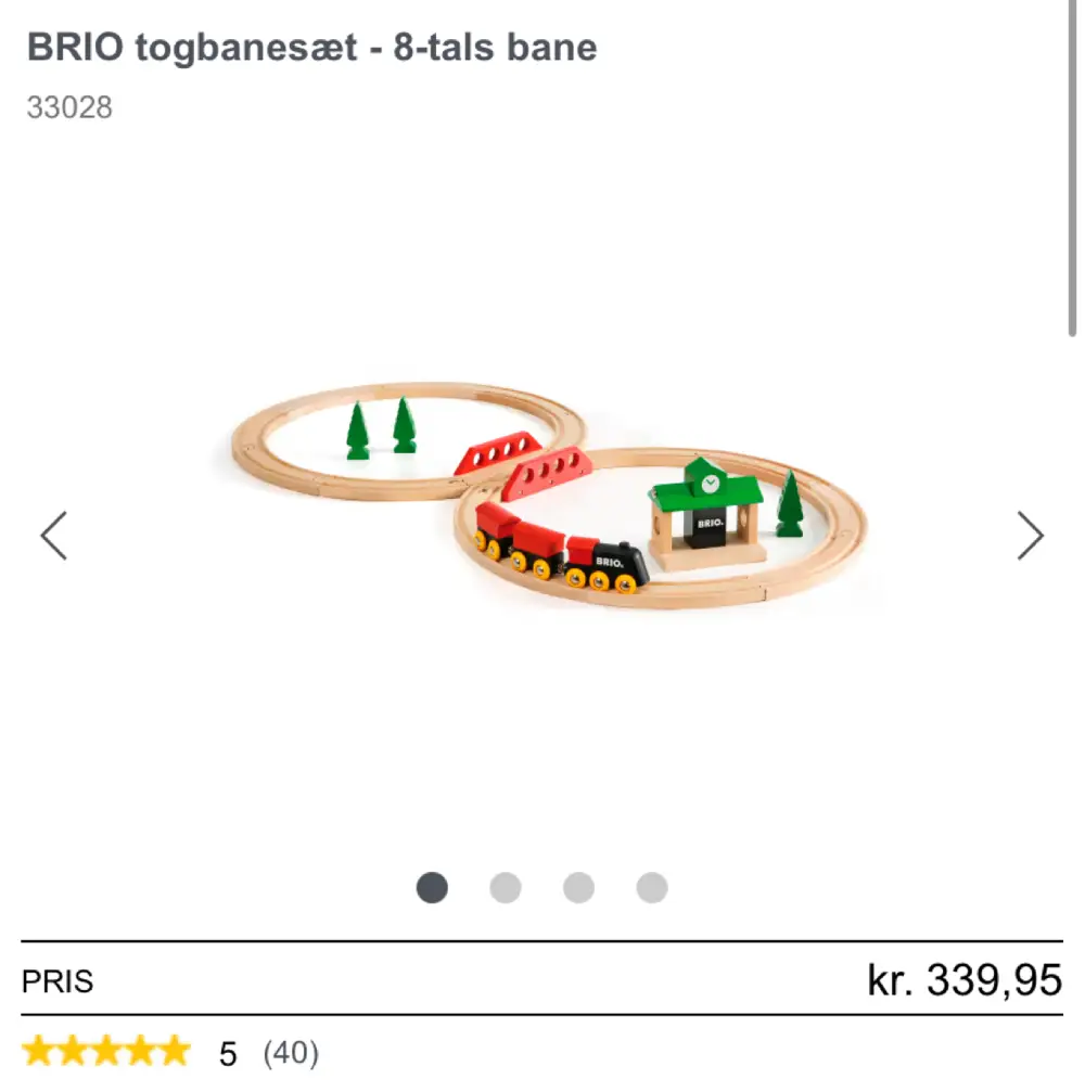 BRIO Togbane 8-tals