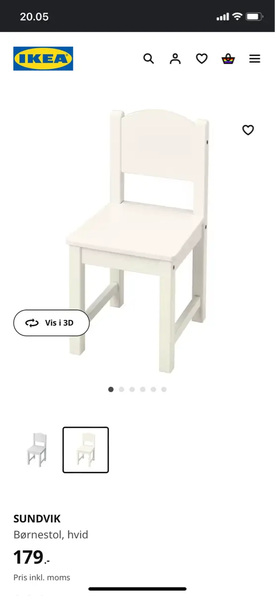 IKEA Skrivebord og stol