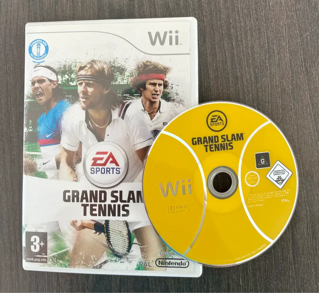 Nintendo Wii Grand Slam Tennis spil Fedt tennisspil til Wii