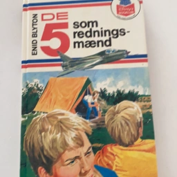 De fem som redningsmænd Bog