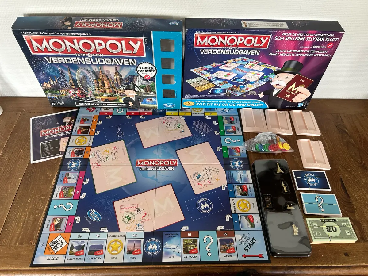 Hasbro Monopoly verdensudgaven