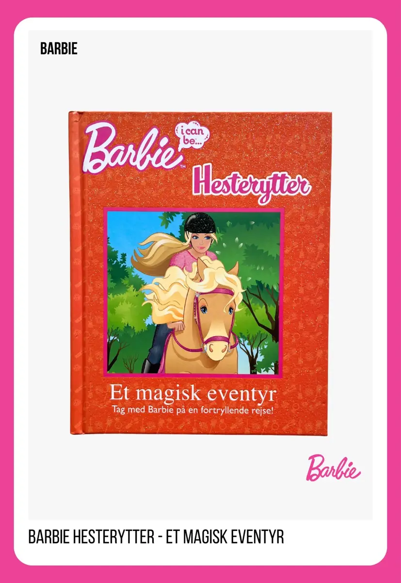 Barbie hesterytter Bog