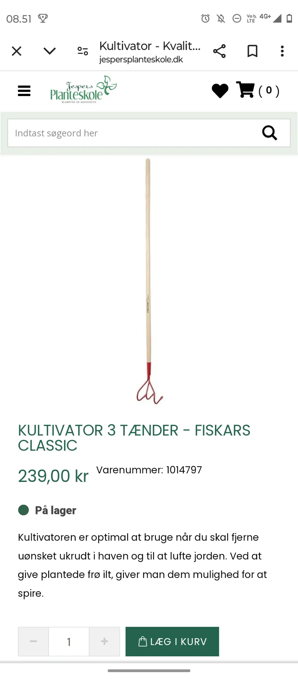 Fiskars Haveredskaber