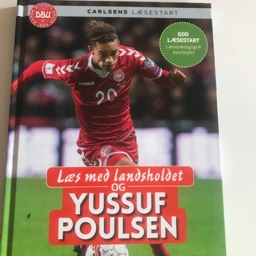 Læs med landsholdet og yussuf Poulsen Bog