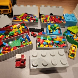 LEGO Duplo Stor mængde legoklodser