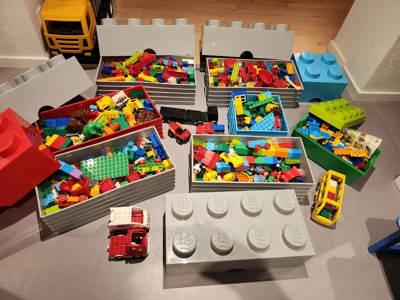 LEGO Duplo Stor mængde legoklodser