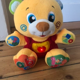 Ukendt Bamse med lyd og musik