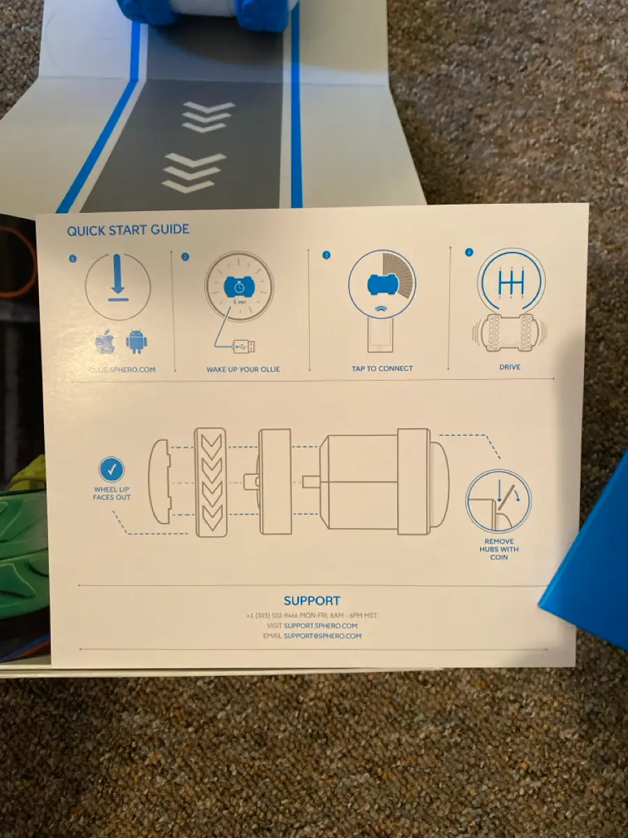 Ollie Robot fjernstyret via app