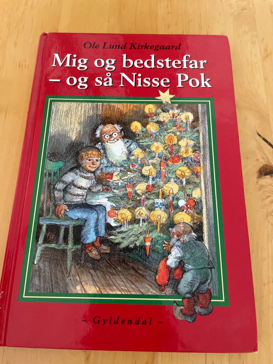 Mig og bedstefar - og så Nisse Pok Bog