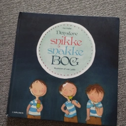 Den store snikke snakke bog Bog til stimulering af sprog