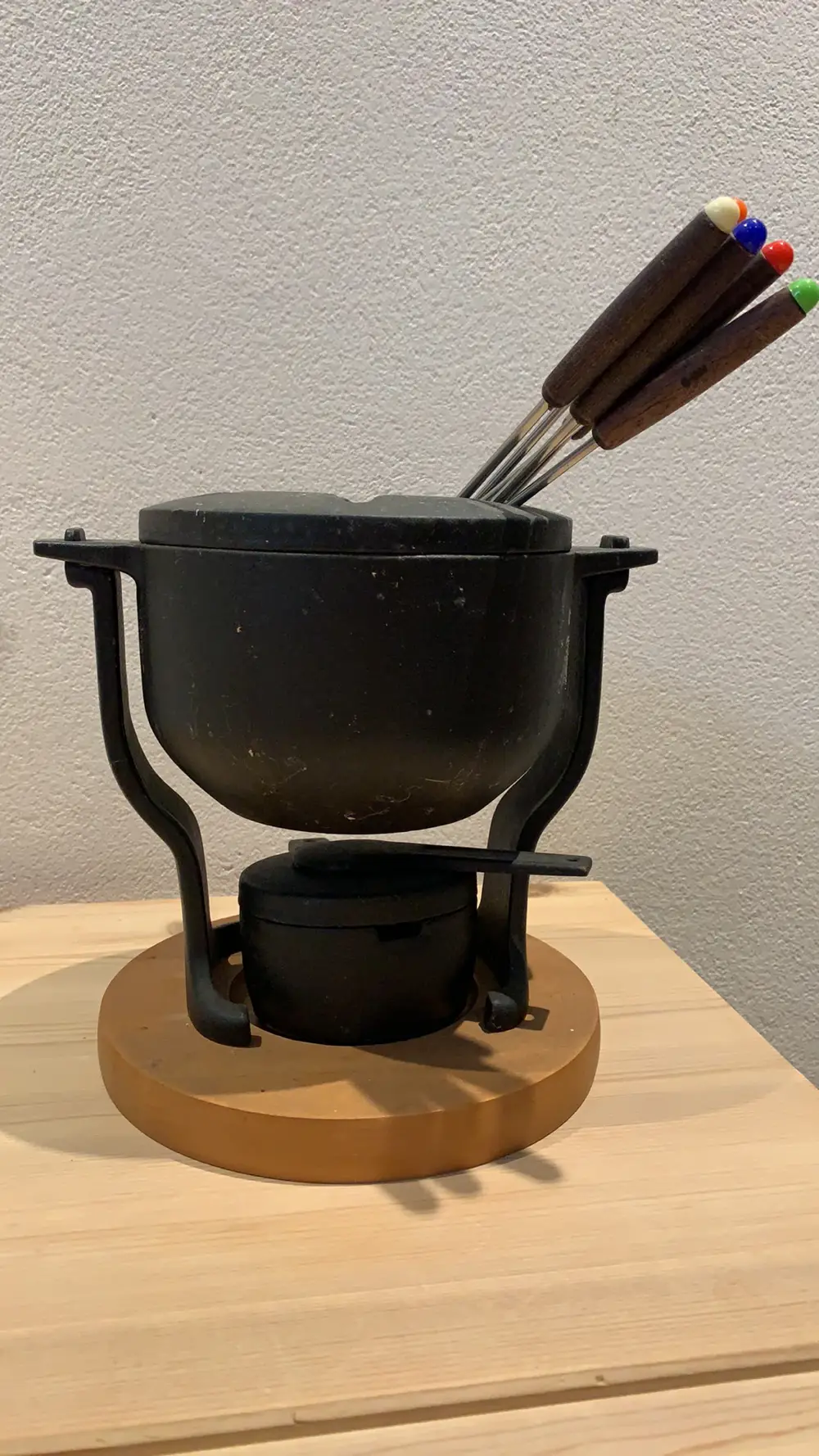 Støbejern Fondue