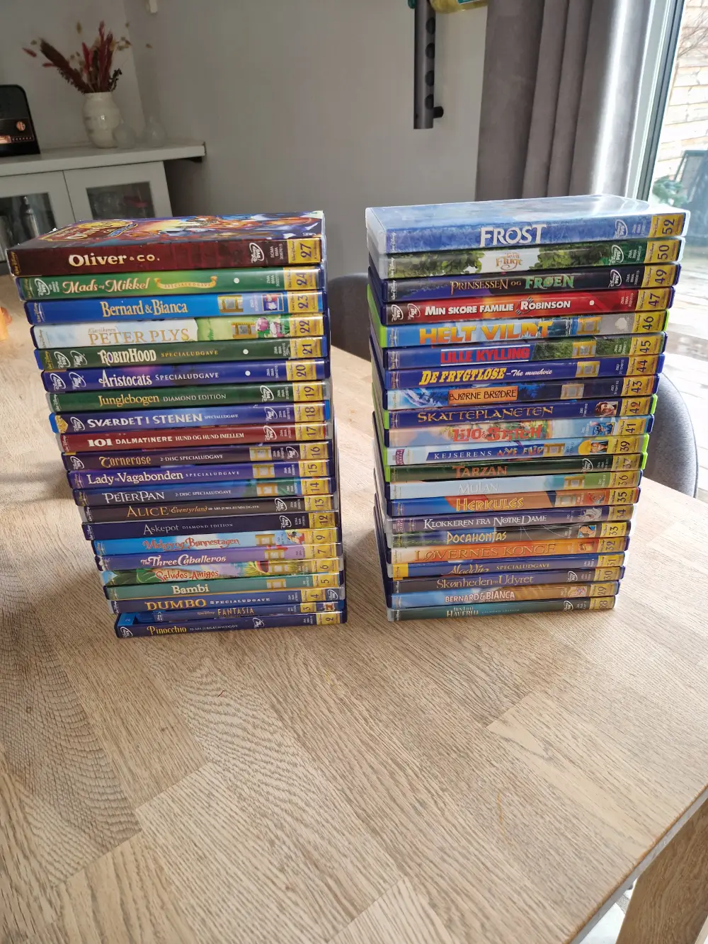 Disney Film dvd samling