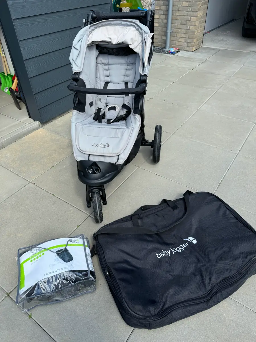 Baby Jogger City Elite Klapvogn + tilbehø