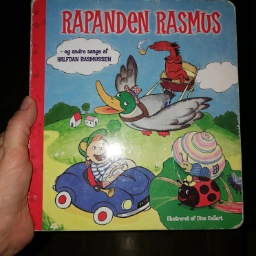 rapanden Rasmus Bog med sange