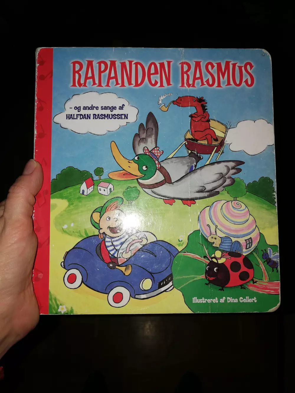 rapanden Rasmus Bog med sange