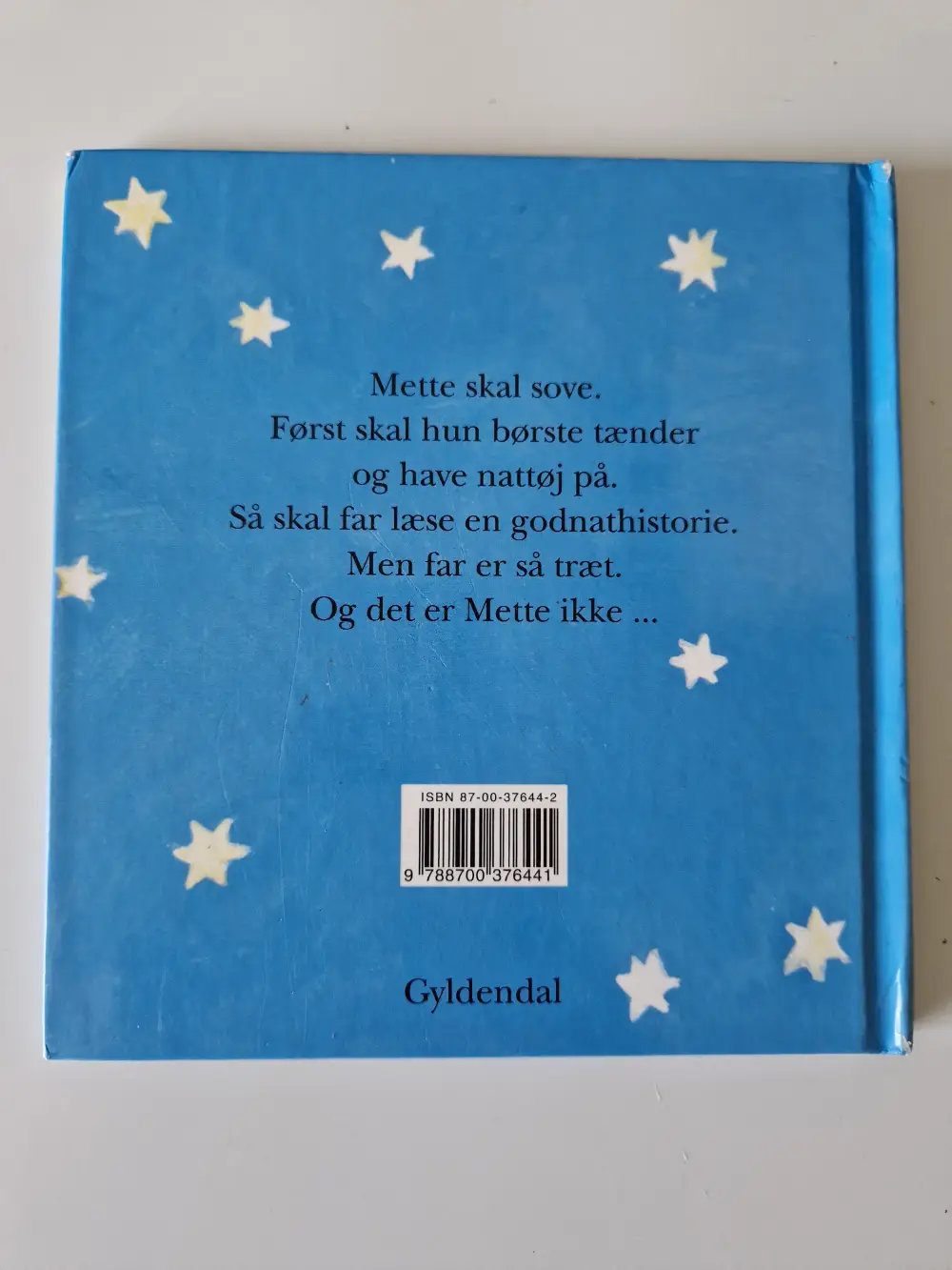 Mette skal sove Bog