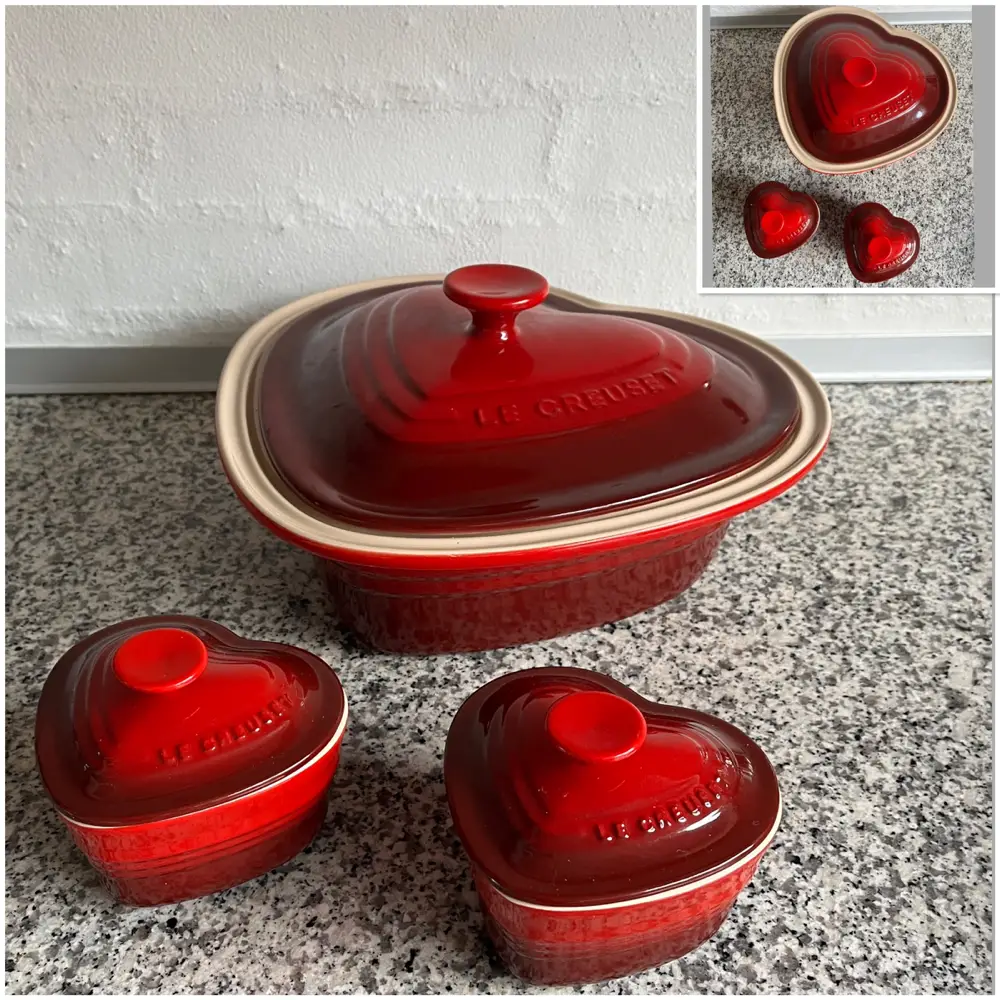 Le creuset Hjerte ramekiner